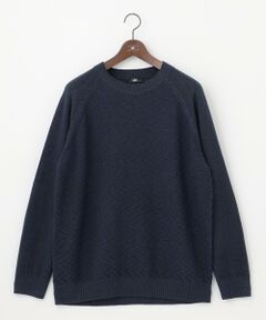 JOSEPH ABBOUD / ジョセフ アブード ニット・セーター | 【和紙使用エコ素材/日本素材/軽量/通気性/速乾性】和紙ムリネ ニット クルーネック ニット