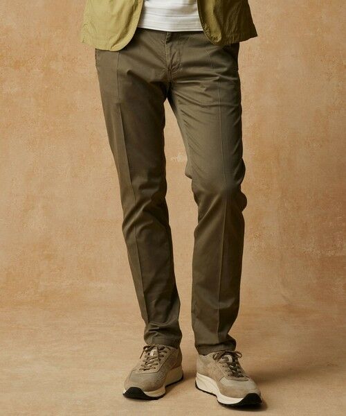 JOSEPH ABBOUD/ジョセフ アブード 【キングサイズ・ストレッチ/JAPANファブリック】ヴィンテージコットンストレッチ パンツ カーキ系 96 JOSEPH ABBOUD/ジョセフ アブード 【キングサイズ・ストレッチ/JAPANファブリック】ヴィンテージコットンストレッチ パンツ カーキ系 96