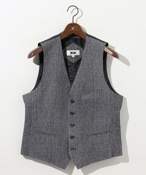 JOSEPH ABBOUD / ジョセフ アブード ベスト | 【キングサイズ・ストレッチ・洗える・軽量・防しわ・速乾・エコ撥水】ライトウェーブベスト | 詳細6