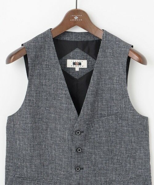 JOSEPH ABBOUD / ジョセフ アブード ベスト | 【多機能シリーズがさらに薄く新開発】ライトウェーブライト ベスト | 詳細4
