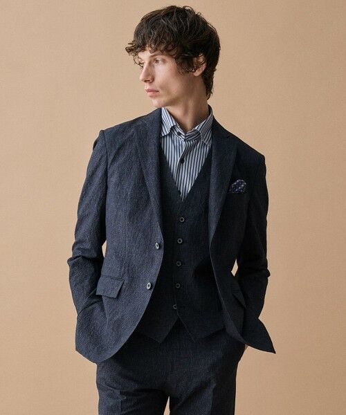 JOSEPH ABBOUD / ジョセフ アブード ベスト | 【多機能シリーズがさらに薄く新開発】ライトウェーブライト ベスト | 詳細12