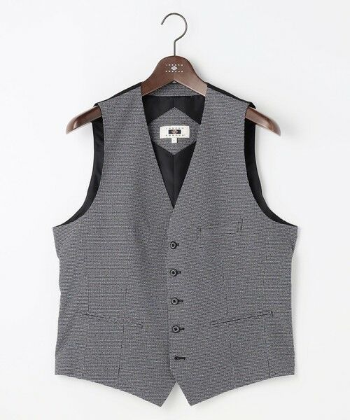 JOSEPH ABBOUD / ジョセフ アブード ベスト | 【多機能シリーズがさらに薄く新開発】ライトウェーブライト ベスト（グレー系3 26SSカラー）