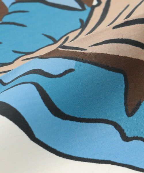 JOSEPH ABBOUD / ジョセフ アブード バンダナ・スカーフ | 【イタリア製・Holliday&Brown】バードグラフィックプリント スカーフ | 詳細3