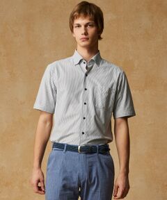 JOSEPH ABBOUD / ジョセフ アブード シャツ・ブラウス | 【キングサイズ・イージーケア・ストレッチ】コンパクトジャージーヘアラインストライプ シャツ