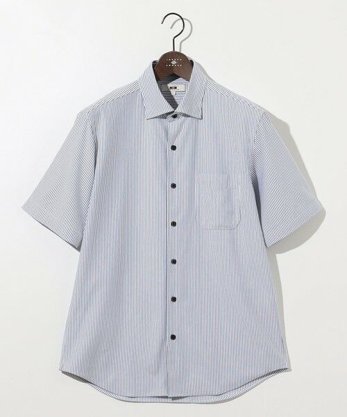 JOSEPH ABBOUD / ジョセフ アブード シャツ・ブラウス | 【キングサイズ・イージーケア・ストレッチ】コンパクトジャージーヘアラインストライプ シャツ | 詳細4