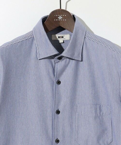 JOSEPH ABBOUD / ジョセフ アブード シャツ・ブラウス | 【キングサイズ・イージーケア・ストレッチ】コンパクトジャージーヘアラインストライプ シャツ | 詳細6