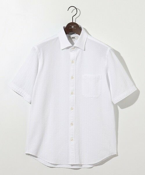 JOSEPH ABBOUD / ジョセフ アブード シャツ・ブラウス | 【キングサイズ・ストレッチ/イージーケア】コンパクトジャージーサッカーシャツ | 詳細4