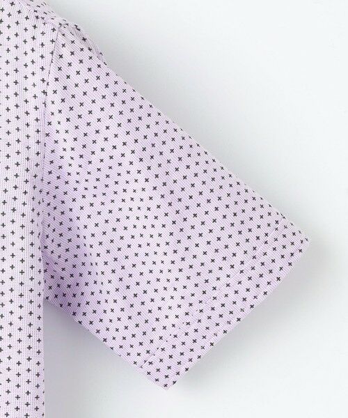 JOSEPH ABBOUD / ジョセフ アブード シャツ・ブラウス | 【キングサイズ・ビジネスシーンに最適・サステイナブル】ソアロンンシャンブレープリント 半袖 シャツ | 詳細15