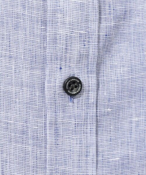 JOSEPH ABBOUD / ジョセフ アブード シャツ・ブラウス | 【キングサイズ・麻100％・軽い・涼しい】 モイスチャーリネンバンドカラーシャツ | 詳細13