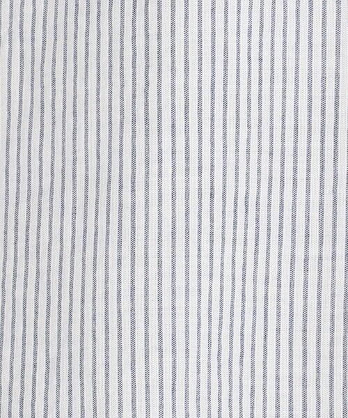 JOSEPH ABBOUD / ジョセフ アブード シャツ・ブラウス | 【キングサイズ・サスティナブル・7分袖】コットンリヨセルリネンコードストライプ シャツ | 詳細20