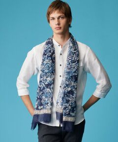 JOSEPH ABBOUD / ジョセフ アブード シャツ・ブラウス | 【麻100％・軽い・涼しい】 モイスチャーリネンバンドカラーシャツ