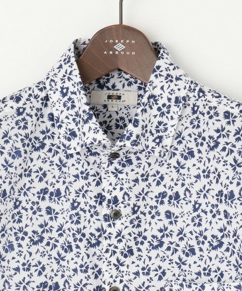 JOSEPH ABBOUD / ジョセフ アブード シャツ・ブラウス | 【サスティナブル】コットンリヨセルリネンフラワープリント シャツ | 詳細7