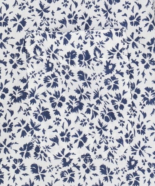 JOSEPH ABBOUD / ジョセフ アブード シャツ・ブラウス | 【サスティナブル】コットンリヨセルリネンフラワープリント シャツ | 詳細9