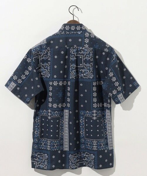 JOSEPH ABBOUD / ジョセフ アブード シャツ・ブラウス | 【サスティナブル素材】コットンリヨセルリネンバンダナプリント シャツ | 詳細6