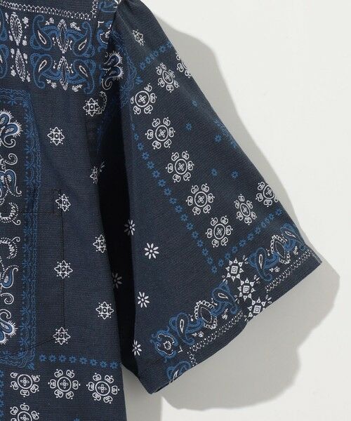 JOSEPH ABBOUD / ジョセフ アブード シャツ・ブラウス | 【サスティナブル素材】コットンリヨセルリネンバンダナプリント シャツ | 詳細8