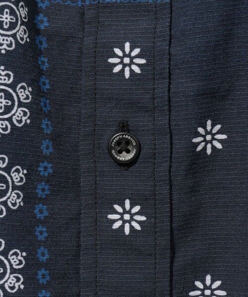 JOSEPH ABBOUD / ジョセフ アブード シャツ・ブラウス | 【サスティナブル素材】コットンリヨセルリネンバンダナプリント シャツ | 詳細10