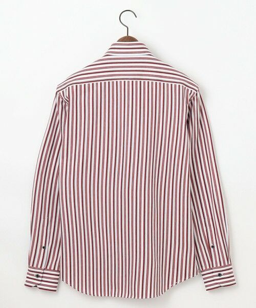 JOSEPH ABBOUD / ジョセフ アブード シャツ・ブラウス | 【キングサイズ・ストレッチ・イージーケア】ジャージーストライプシャツ | 詳細1