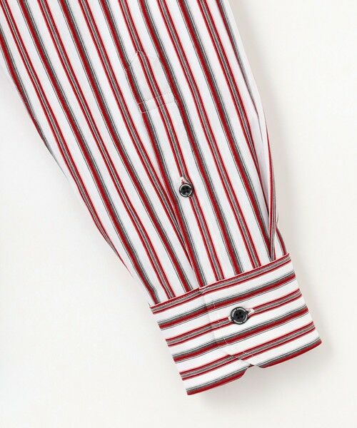 JOSEPH ABBOUD / ジョセフ アブード シャツ・ブラウス | 【キングサイズ・ストレッチ・イージーケア】ジャージーストライプシャツ | 詳細5