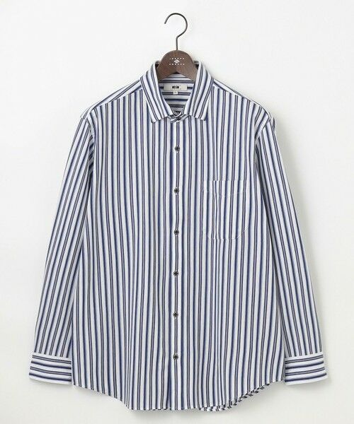 JOSEPH ABBOUD / ジョセフ アブード シャツ・ブラウス | 【キングサイズ・ストレッチ・イージーケア】ジャージーストライプシャツ | 詳細13