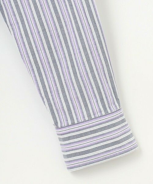 JOSEPH ABBOUD / ジョセフ アブード シャツ・ブラウス | 【キングサイズ・オーガニックコットン使用】 オーガニックコードストライプ シャツ | 詳細10