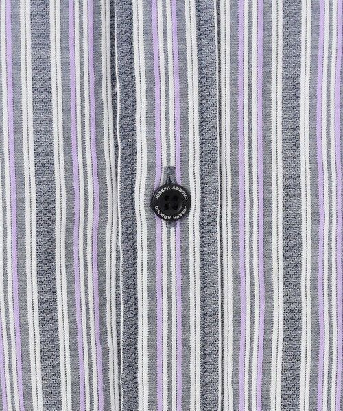 JOSEPH ABBOUD / ジョセフ アブード シャツ・ブラウス | 【キングサイズ・オーガニックコットン使用】 オーガニックコードストライプ シャツ | 詳細13