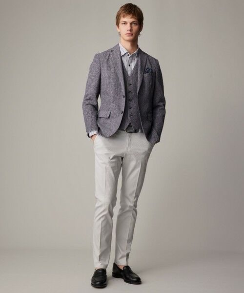 JOSEPH ABBOUD / ジョセフ アブード シャツ・ブラウス | 【キングサイズ・オーガニックコットン使用】 オーガニックコードストライプ シャツ | 詳細2