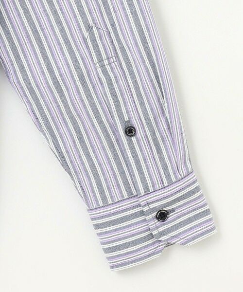 JOSEPH ABBOUD / ジョセフ アブード シャツ・ブラウス | 【キングサイズ・オーガニックコットン使用】 オーガニックコードストライプ シャツ | 詳細9