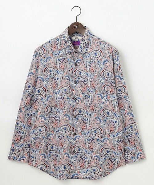 JOSEPH ABBOUD / ジョセフ アブード シャツ・ブラウス | 【キングサイズ】リバティプリント シャツ | 詳細11