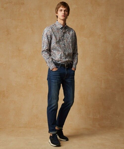 JOSEPH ABBOUD / ジョセフ アブード シャツ・ブラウス | 【キングサイズ】リバティプリント シャツ | 詳細5