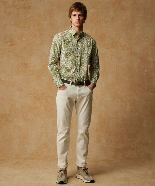 JOSEPH ABBOUD / ジョセフ アブード シャツ・ブラウス | 【キングサイズ】リバティプリント シャツ | 詳細22