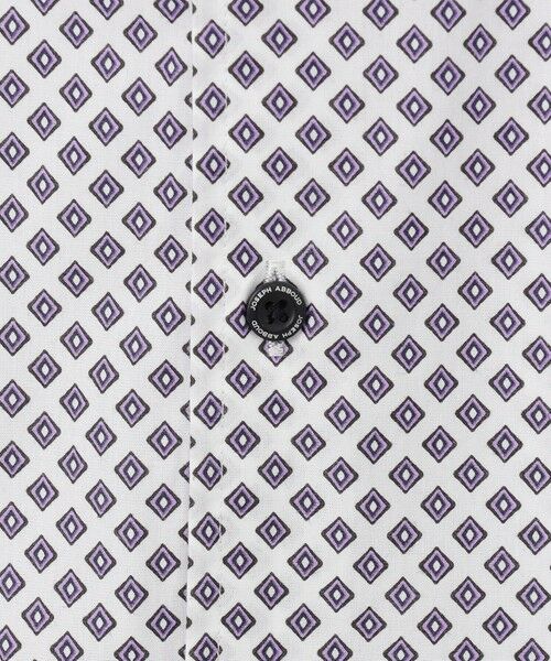 JOSEPH ABBOUD / ジョセフ アブード シャツ・ブラウス | 【キングサイズ・オーガニックコットン使用】ジオメトリックパターンシャツ | 詳細14