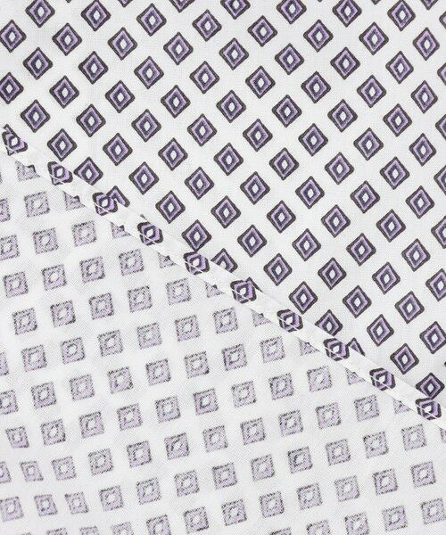 JOSEPH ABBOUD / ジョセフ アブード シャツ・ブラウス | 【キングサイズ・オーガニックコットン使用】ジオメトリックパターンシャツ | 詳細15