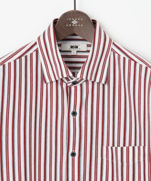 JOSEPH ABBOUD / ジョセフ アブード シャツ・ブラウス | 【ストレッチ・イージーケア】ジャージーストライプシャツ | 詳細2