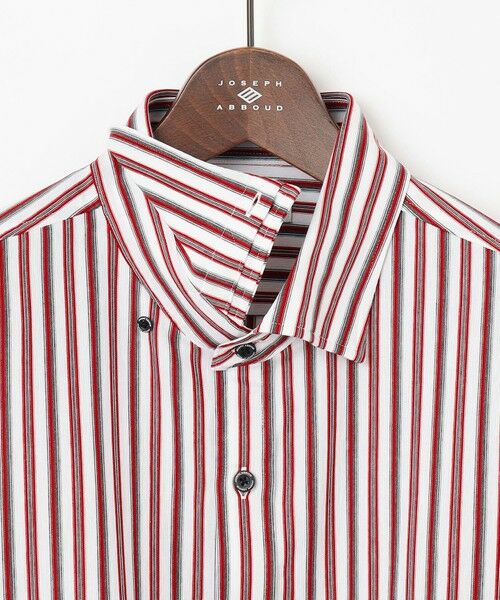 JOSEPH ABBOUD / ジョセフ アブード シャツ・ブラウス | 【ストレッチ・イージーケア】ジャージーストライプシャツ | 詳細7
