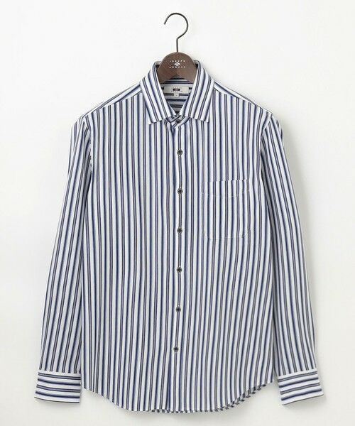 JOSEPH ABBOUD / ジョセフ アブード シャツ・ブラウス | 【ストレッチ・イージーケア】ジャージーストライプシャツ | 詳細13