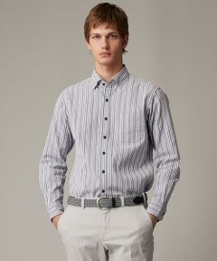JOSEPH ABBOUD / ジョセフ アブード シャツ・ブラウス | 【オーガニックコットン使用】 オーガニックコードストライプ シャツ
