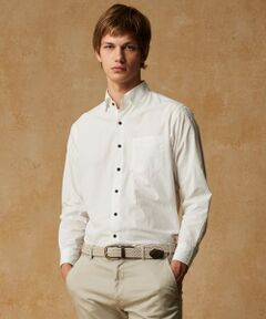 JOSEPH ABBOUD / ジョセフ アブード シャツ・ブラウス | 【オーガニックコットン使用】ジオメトリックパターンシャツ