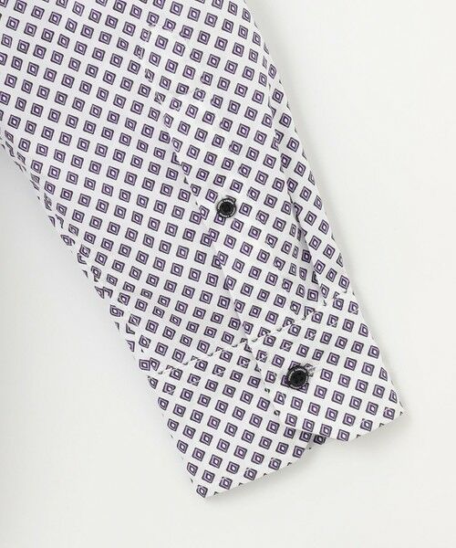 JOSEPH ABBOUD / ジョセフ アブード シャツ・ブラウス | 【オーガニックコットン使用】ジオメトリックパターンシャツ | 詳細12