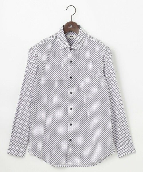 JOSEPH ABBOUD / ジョセフ アブード シャツ・ブラウス | 【オーガニックコットン使用】ジオメトリックパターンシャツ | 詳細7