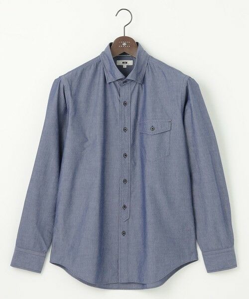 JOSEPH ABBOUD / ジョセフ アブード シャツ・ブラウス | 【環境配慮型素材】ビオグレースシャンブレー シャツ | 詳細3