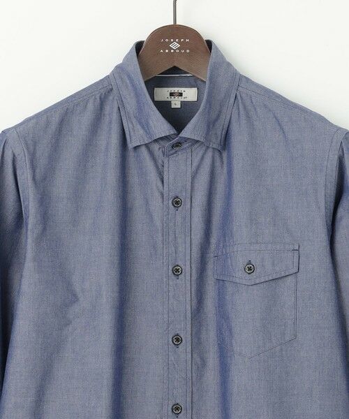 JOSEPH ABBOUD / ジョセフ アブード シャツ・ブラウス | 【環境配慮型素材】ビオグレースシャンブレー シャツ | 詳細5