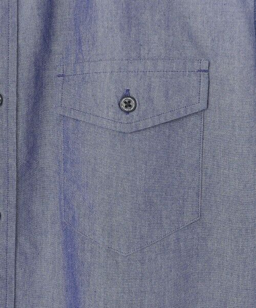 JOSEPH ABBOUD / ジョセフ アブード シャツ・ブラウス | 【環境配慮型素材】ビオグレースシャンブレー シャツ | 詳細7