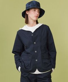 JOSEPH ABBOUD / ジョセフ アブード キャップ | 【折り畳み可】ジャングルリーフプリント ポケッタブルバケット ハット