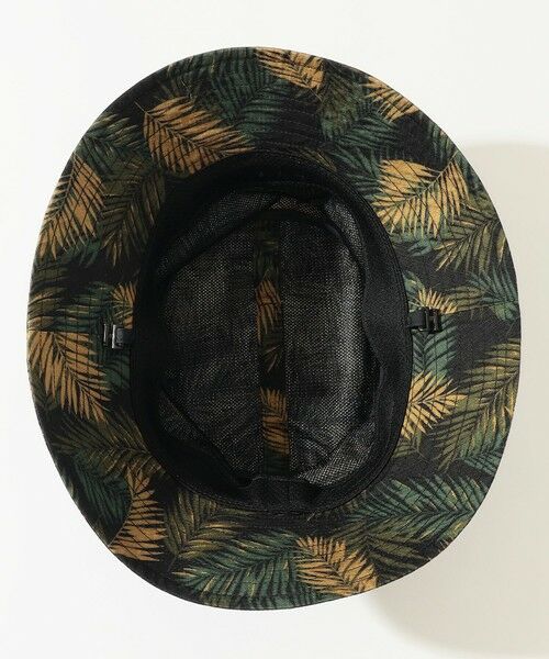 JOSEPH ABBOUD / ジョセフ アブード キャップ | 【折り畳み可】ジャングルリーフプリント ポケッタブルバケット ハット | 詳細7