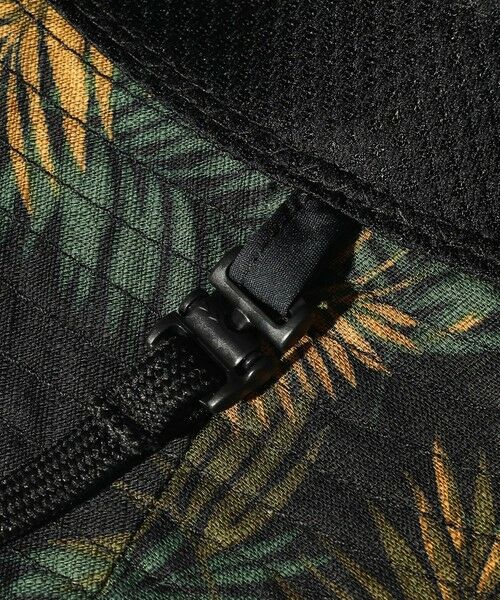 JOSEPH ABBOUD / ジョセフ アブード キャップ | 【折り畳み可】ジャングルリーフプリント ポケッタブルバケット ハット | 詳細13