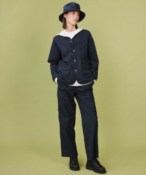 JOSEPH ABBOUD / ジョセフ アブード キャップ | 【折り畳み可】ジャングルリーフプリント ポケッタブルバケット ハット | 詳細15