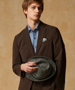 JOSEPH ABBOUD / ジョセフ アブード ハット | 【洗える・サイズ調整可】ウォッシャブルヘリンボーン ハット