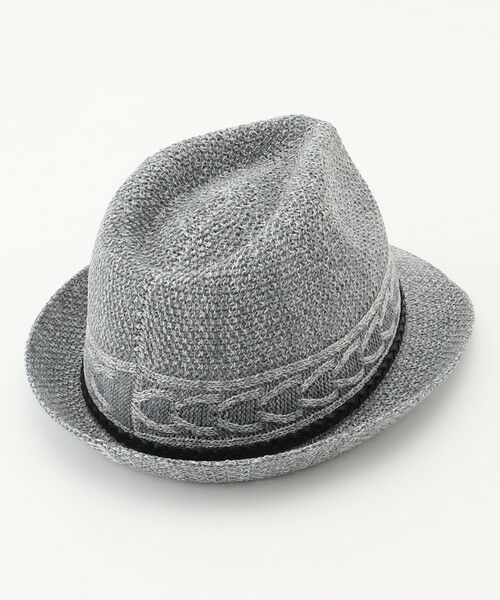 JOSEPH ABBOUD / ジョセフ アブード ハット | 【洗える・サイズ調整可】ウォッシャブルヘリンボーン ハット | 詳細1