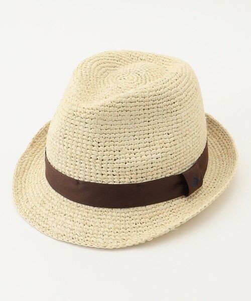 JOSEPH ABBOUD / ジョセフ アブード ハット | 【サイズ調整可】ラフィアメランジ ハット | 詳細1