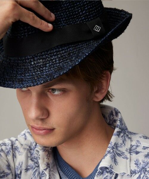 JOSEPH ABBOUD / ジョセフ アブード ハット | 【サイズ調整可】ラフィアメランジ ハット | 詳細13